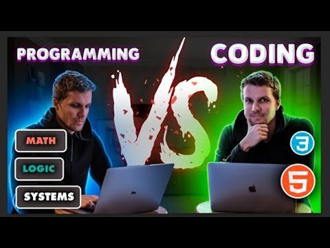 Programming vs Coding  Whats the difference - Aaron Jack thumbnail