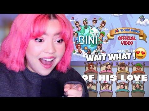 REACTION BINI  Joy To The World Official Video - Ashley Crespo thumbnail