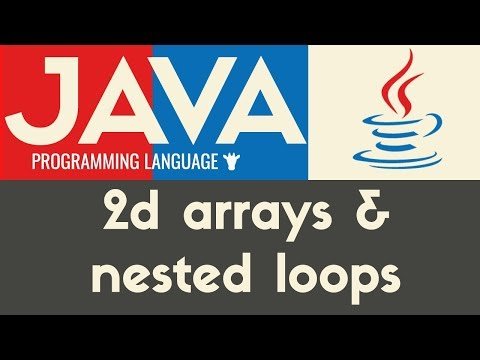 Nested Loops amp D Arrays  Java  Tutorial  - Giraffe Academy thumbnail