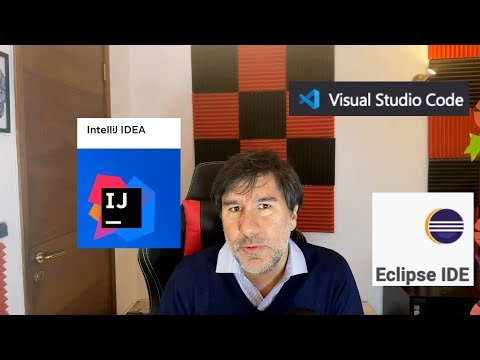 Guerras de IDE para Java y Spring Cuál es mejor IntelliJ IDEA o Eclipse o Visual Code - Andrés Guzmán Dev thumbnail