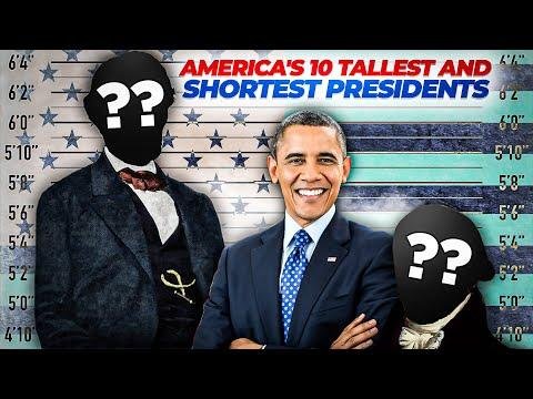  Heights of Power  TALLEST and SHORTEST US Presidents In History - WorldFacts thumbnail