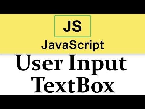  Taking Input from user in JavaScript  TextBox - Telusko thumbnail