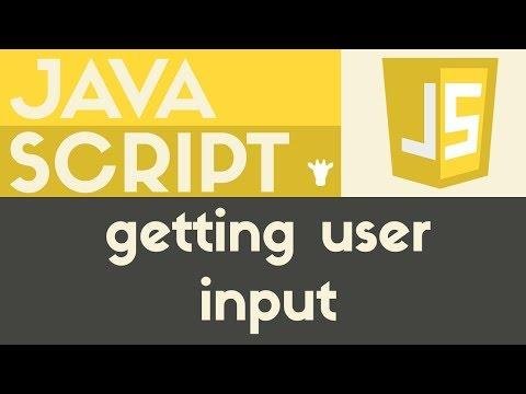 Getting User Input  Javascript  Tutorial  - Giraffe Academy thumbnail