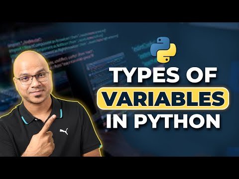  Python Tutorial for Beginners  Types of Variables - Telusko thumbnail