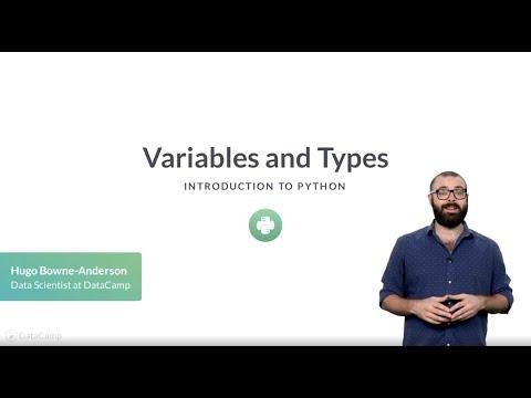 Python Tutorial  Variables and Types - DataCamp thumbnail