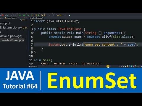 Java Tutorial   Java EnumSet Class with Examples Set Data Structure - Programming For Beginners thumbnail