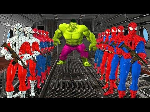 Siêu nhân nhệnSPIDERMAN Team  SPIDER MAN spectacular TRANSFORMATION SPECIAL ACTION In Real Life - Tịnh Zombie thumbnail