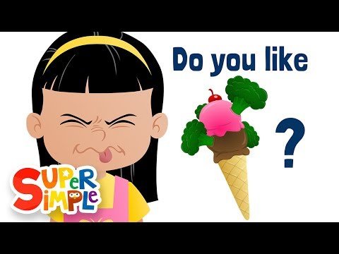 Do You Like Broccoli Ice Cream  Food Song for Kids  Super Simple Songs - Super Simple Songs  Kids Songs thumbnail