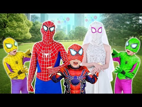 PRO  SPIDERMAN Team  FUNNY SPIDERMAN Compilation Video  Best Of Spider Man Saves LIVE ACTION - JEN SPIDER thumbnail