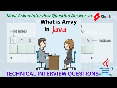 What is Arrays in JAVA  Most  Asked interview Question  Shorts Answer - Developer Advocates Aspirant thumbnail