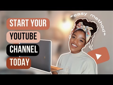 The EASIEST way to start a YouTube channel  How to start a YouTube channel  - Jade Beason thumbnail