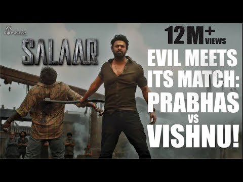 TRIBAL WOMENS RESCUE Prabhas vs Vishnu  Salaar Movie Scene  Hombale Films - Hombale Films thumbnail