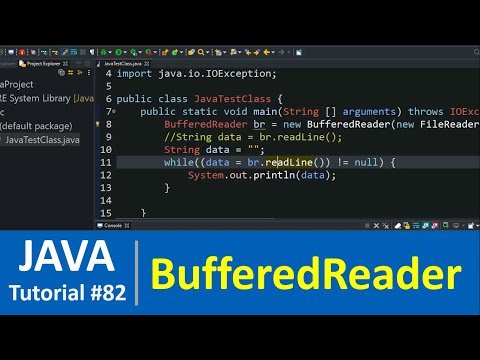 Java Tutorial   Java BufferedReader Class with Examples File Handling - Programming For Beginners thumbnail