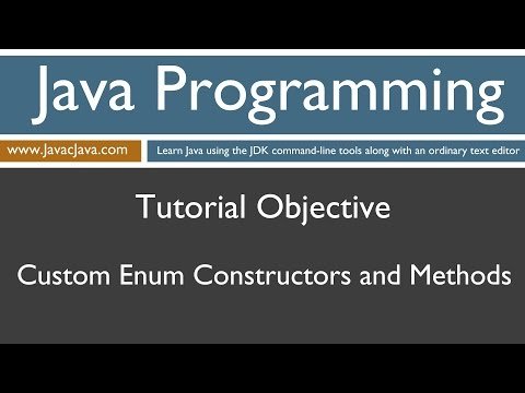 Learn Java Programming  Enum Constructors and Methods Tutorial - Daniel Ross thumbnail