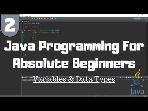 Java Tutorial for Beginners   Variables amp Data Types - Tech With Tim thumbnail