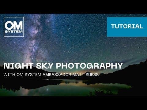 OM SYSTEM Tutorial Photographing the night sky with Starry Sky AF and Live Composite - OMSYSTEMCameras thumbnail