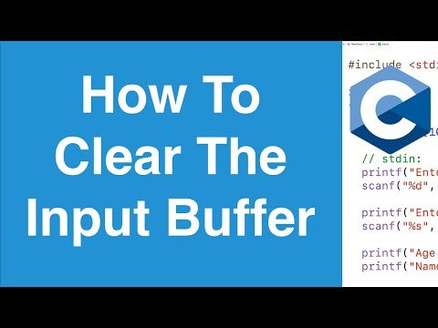 How To Clear The Input Buffer  C Programming Tutorial - Portfolio Courses thumbnail