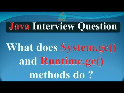 What does Systemgc and Runtimegc methods do  JAVA INTERVIEW QUESTIONS AND ANSWERS - JAVATIMES thumbnail