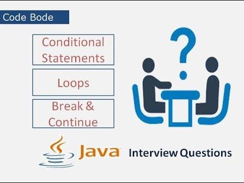 Java Interview Questions  Control Statements  Fresher Interview  Java Tutorial  Code Bode - CodeBode thumbnail