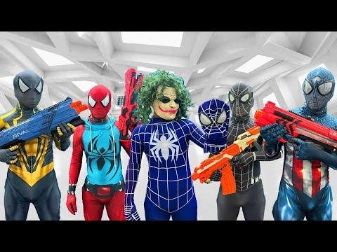 TEAM SPIDERMAN vs BAD GUY TEAM  Who Is THE REAL SUPERHERO   Funny  Action  by Flife vs - FLife vs thumbnail