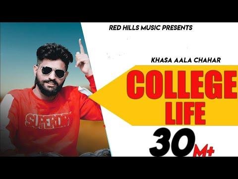 College Life Full Video  Khasa Aala Chahar  Raj Saini  New Haryanvi Songs Haryanavi  - Red Hill Music thumbnail