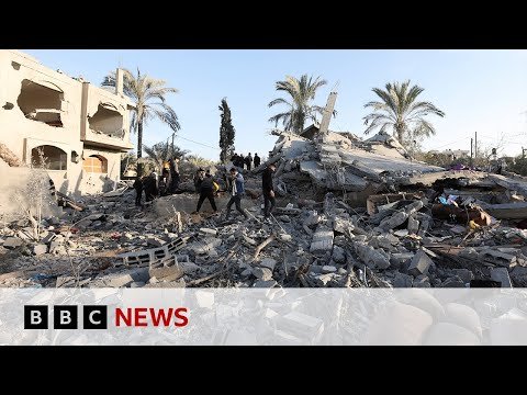 Israeli military carries out wave of attacks in Gaza  BBC News - BBC News thumbnail