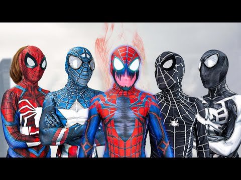 PRO  SPIDERMAN Team  Spiderman Avengers Civil War Best Fight Scene of SPIDER MAN LIVE ACTION - FLife vs thumbnail