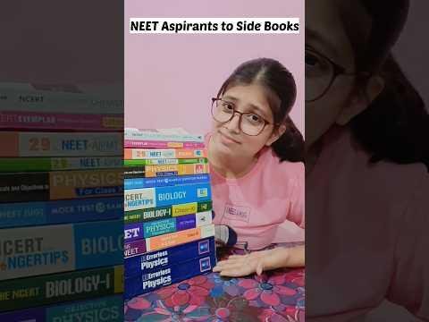 NEET Aspirants to Side Books and to Ncert Books   neet shorts neetmotivation viral - MeDico Shalini  thumbnail