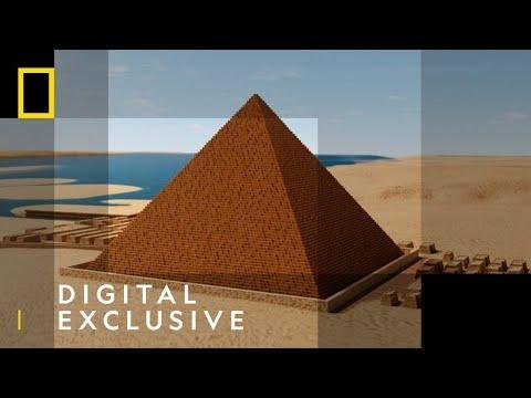 Building The Great Pyramid of Giza  Lost Treasures Of Egypt  National Geographic UK - National Geographic UK thumbnail