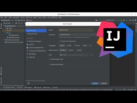 How to Create and Run a Java Project on IntelliJ IDEA  Run Java Program on IntelliJ IDEA - OSTechHelp thumbnail