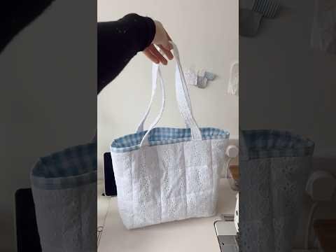 Full video tutorial coming soon for this patchwork quilted bag  diy quiltedbag sewingtutorial - NH Patterns thumbnail