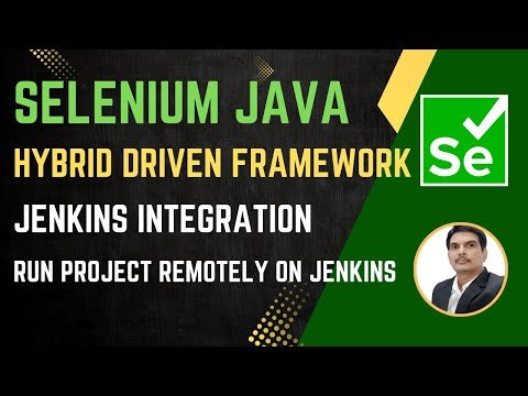 Session  Selenium with Java  Hybrid Framework  Jenkins CI Setup   Series Final Session - SDET QA thumbnail