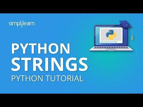 Python Strings  Strings In Python  Python Tutorial  Python Programming  Simplilearn - Simplilearn thumbnail