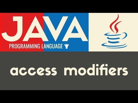 Access Modifiers  Java  Tutorial  - Giraffe Academy thumbnail