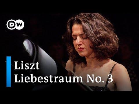 Khatia Buniatishvili plays Liebestraum No  from Franz Liszt  Verbier Festival  - DW Classical Music thumbnail