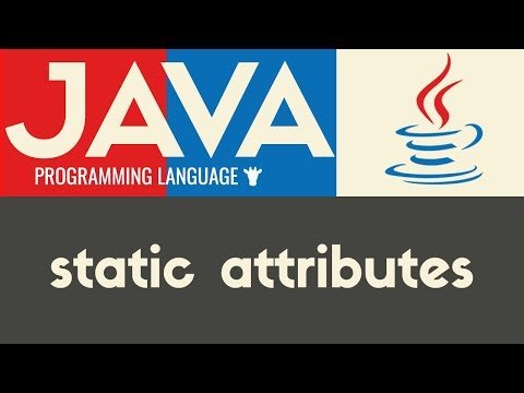 Static Class Attributes  Java  Tutorial  - Giraffe Academy thumbnail