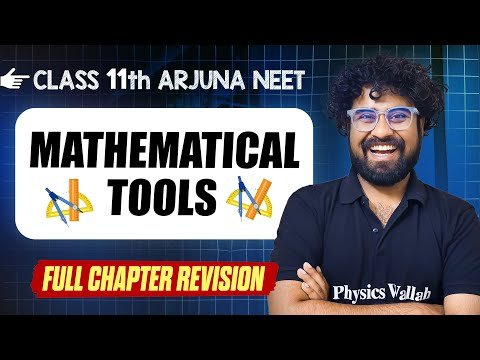 Mathematical Tools COMPLETE Chapter in  Video  Quick Revision  Class th Arjuna NEET - Arjuna NEET thumbnail