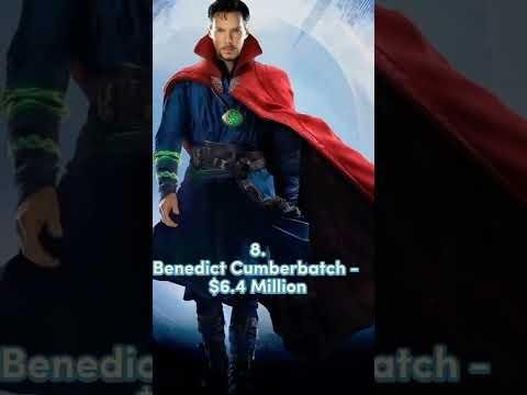 MCU Top  Highest Paid Actors marvel shorts viral actor - Marvel Challenge thumbnail