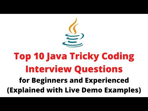 Top  Java Tricky Coding Interview Questions  Frequently Asked Java Coding Interview Questions - Java Guides thumbnail