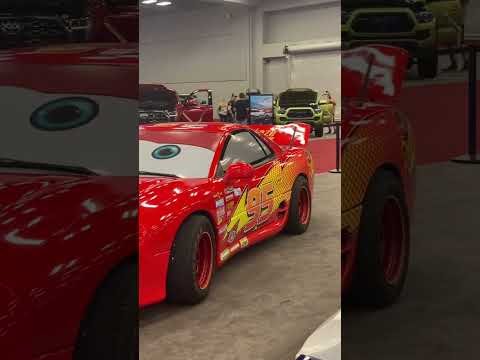 Amazing real life Lightning McQueen car shorts earlx - Earl X thumbnail