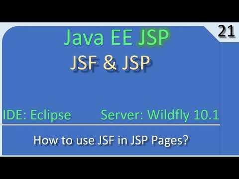 Use JSF Java Server Faces in JSP Project  JavaEE JSP Tutorial  - Coding Examples thumbnail