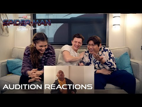 SPIDERMAN No Way Home  Cast Audition Reactions - Sony Pictures Entertainment thumbnail