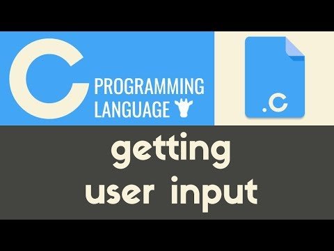 Getting User Input  C  Tutorial  - Giraffe Academy thumbnail