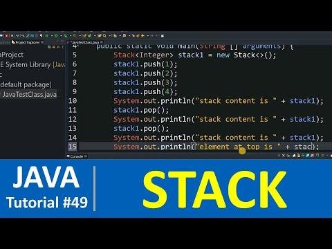 Java Tutorial   Java Stack Class with Examples Collections - Programming For Beginners thumbnail