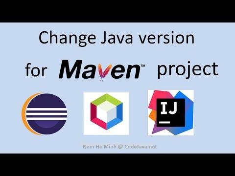 Change Java version for Maven project in IntelliJ IDEA NetBeans and Eclipse - Code Java thumbnail