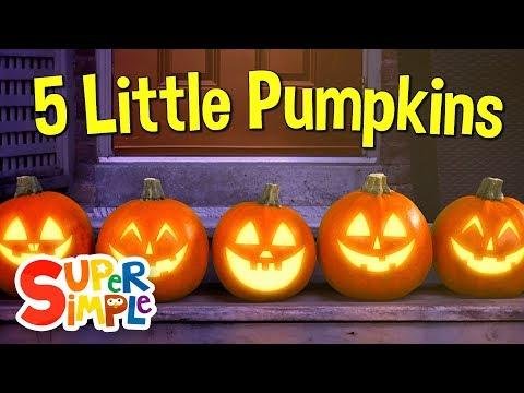 Five Little Pumpkins  Halloween Song  Explore Emotions  Super Simple Songs - Super Simple Songs  Kids Songs thumbnail