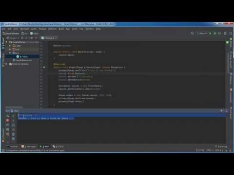 JavaFX Java GUI Tutorial    Handle User Events - thenewboston thumbnail