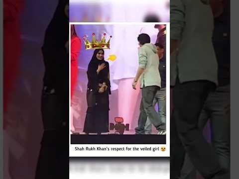 When Hijab Girl Met SRK  SRK Respect A Hijab Girl   SRK Viral Video  srk viral shorts - Be With Niaz thumbnail