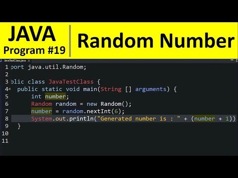 Java Program   Generate Random Numbers in Java - Programming For Beginners thumbnail