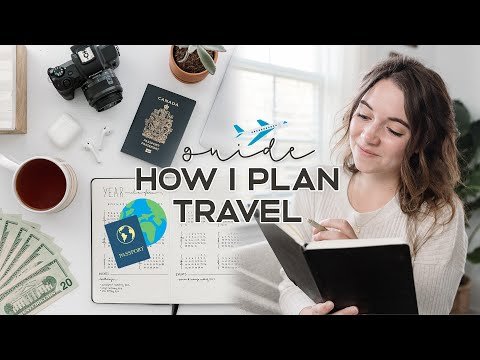 TRAVEL PLAN WITH ME  Booking Flights Budgeting Itinerary amp More  How To Plan A Trip Abroad - Ashlynne Eaton thumbnail